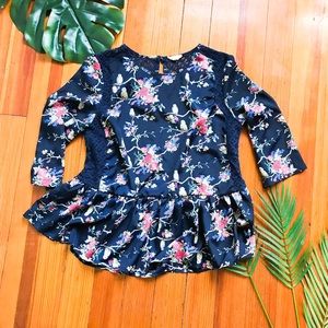 Maison Jules floral top